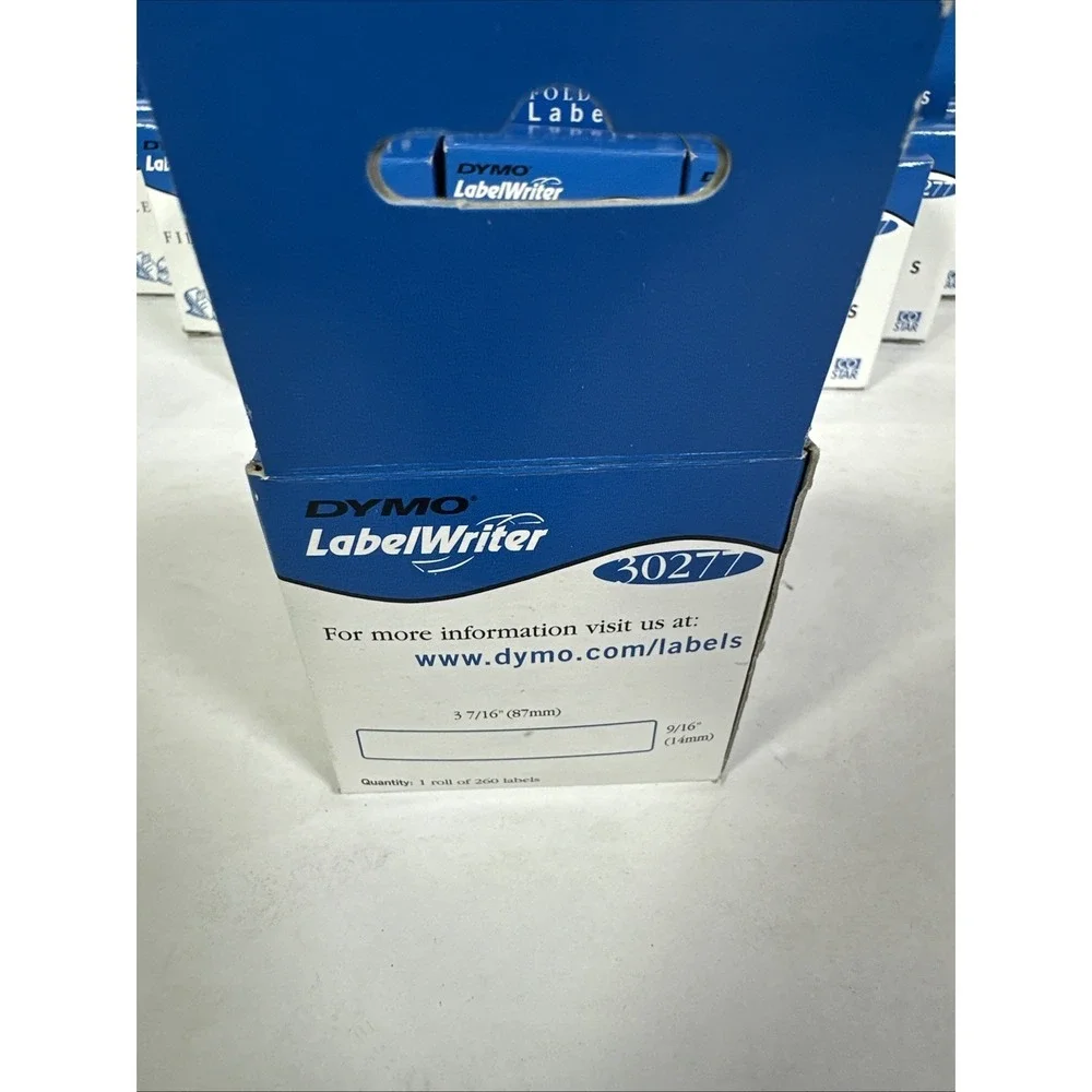 Lot of 13 Dymo File Folder Labels 30277 9/16